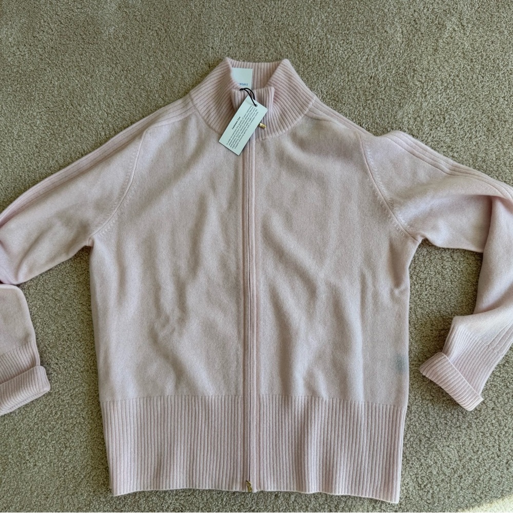 J McLaughlin Tilda cashmere zip sweater new